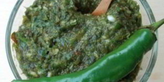 зеленая аджика