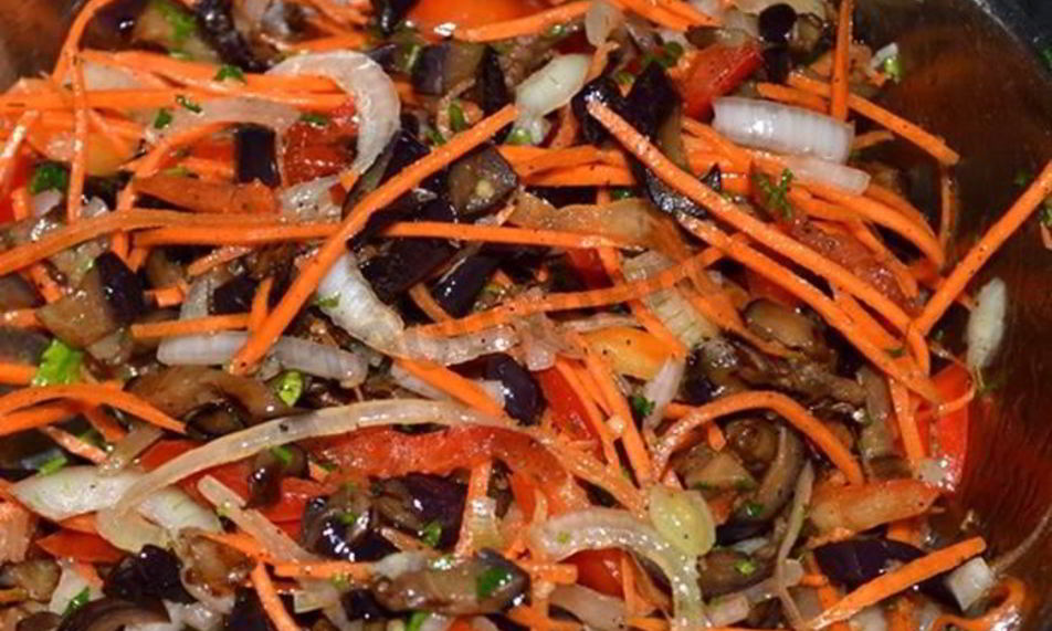 Рецепт баклажанов по-корейски без стерилизации