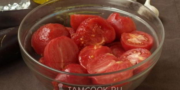 баклажаны с помидорами на зиму