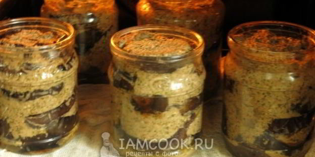 баклажаны в ореховом соусе на зиму