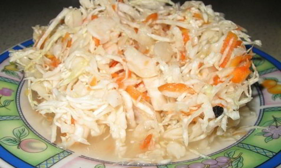 Рецепт домашней квашеной капусты с морковью