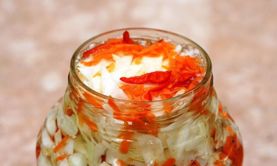 Рецепт домашней квашеной капусты с ржаной мукой