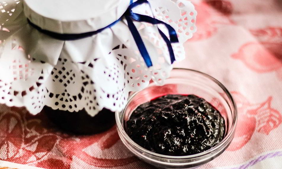 Рецепт чернично-малинового джем