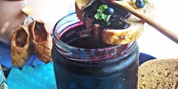 черничный джем из духовки