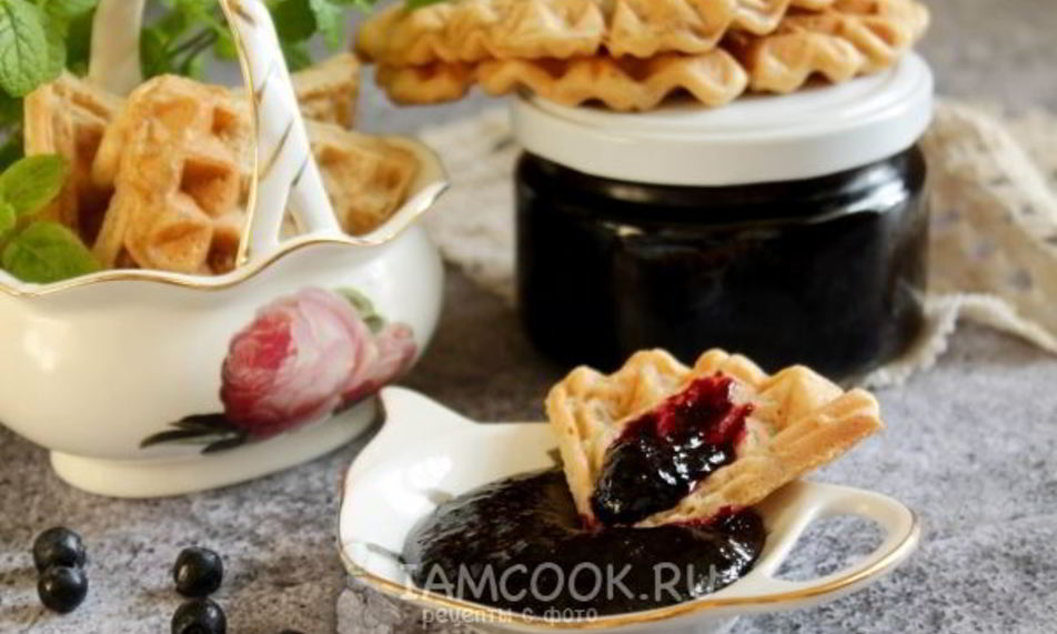 Рецепт черничного джема в хлебопечке