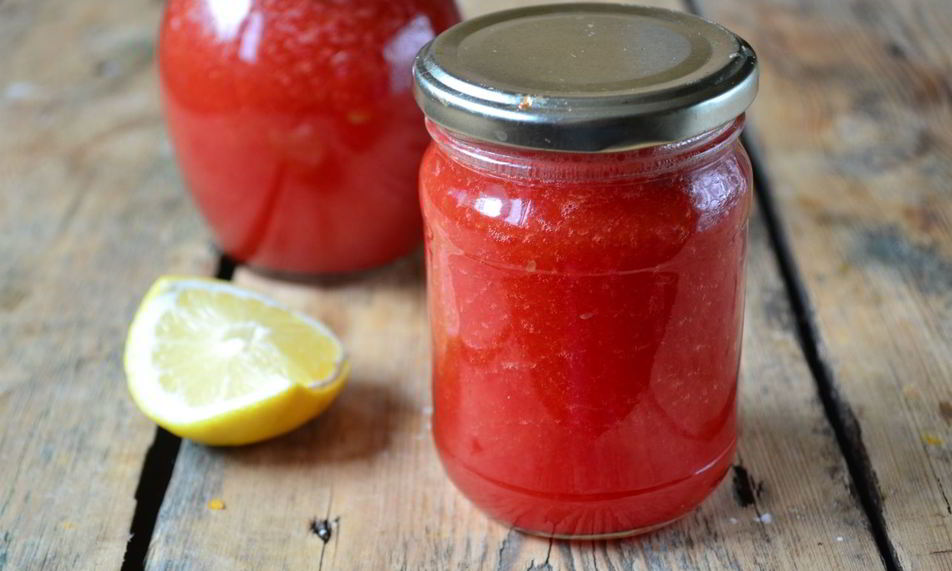 Рецепт джема из арбузной мякоти