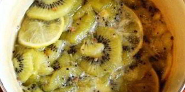 джем из киви и лимонов с кардамоном