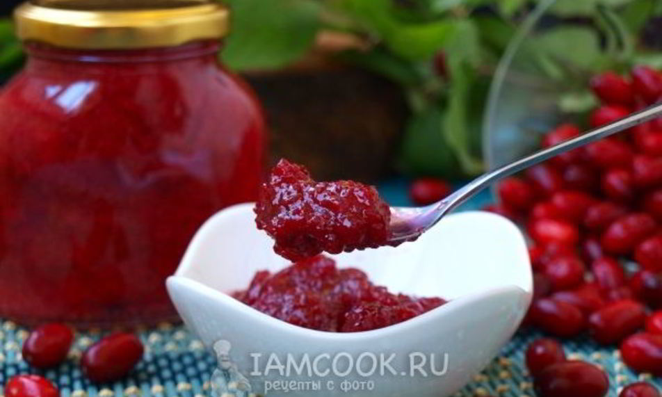 Рецепт джема из кизила