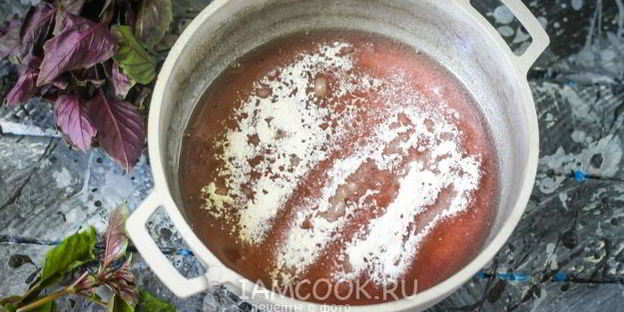 джем из красного базилика