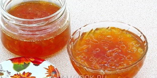 джем из лимона, апельсина и цуккини