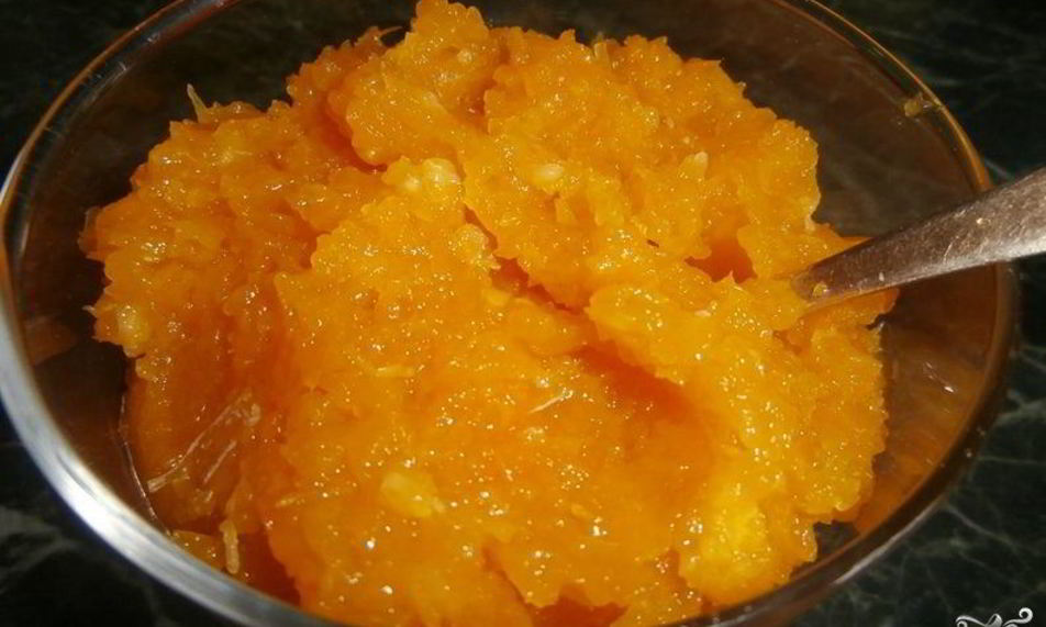 Рецепт джема из тыквы с апельсином и лимоном