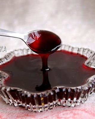 Ежевичный джем без косточек с яблоками