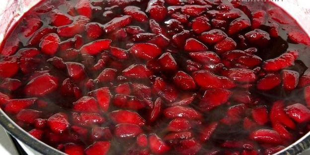 ежевичный джем без косточек с яблоками