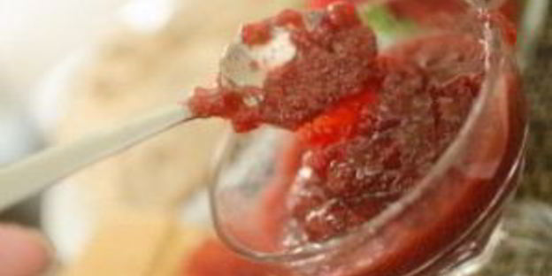 клубничный джем без сахара