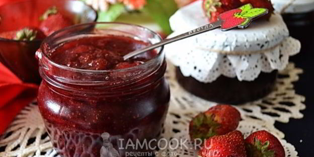 клубничный джем в мультиварке