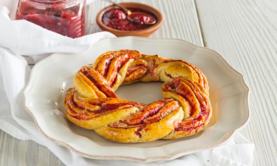 Рецепт кранча с джемом