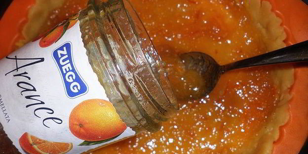 кростата с апельсиновым джемом