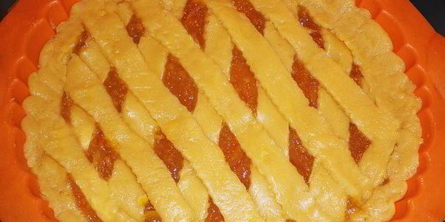 кростата с апельсиновым джемом