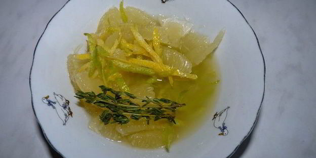 лимонный джем с тимьяном