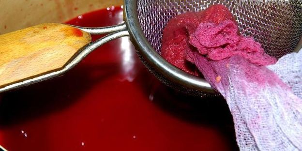 малиновый джем без косточек