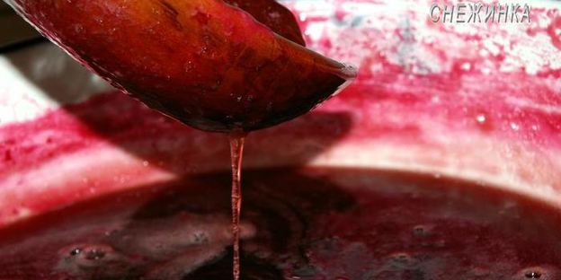 малиновый джем без косточек