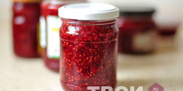 малиновый джем с мятой