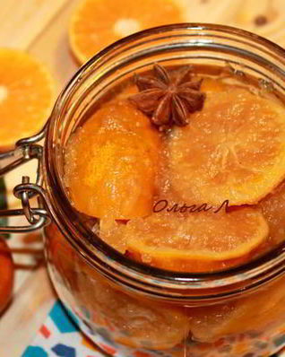 Мандариново-имбирный джем