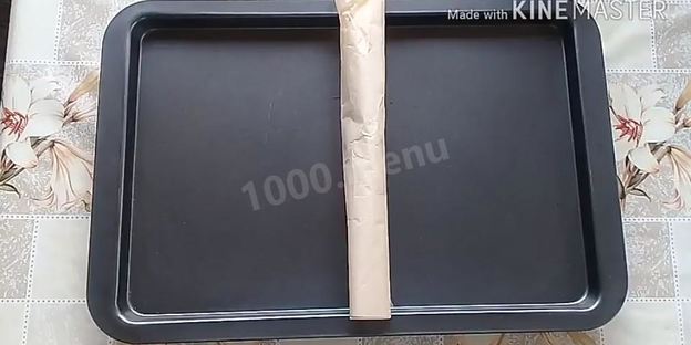 рулет за 15 минут с джемом