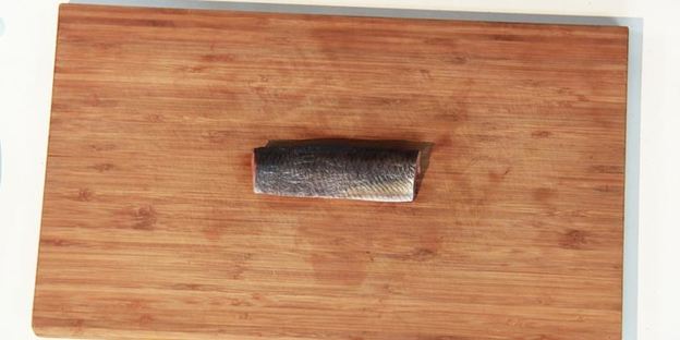 сельдь конфи с пармантье и свекольным джемом