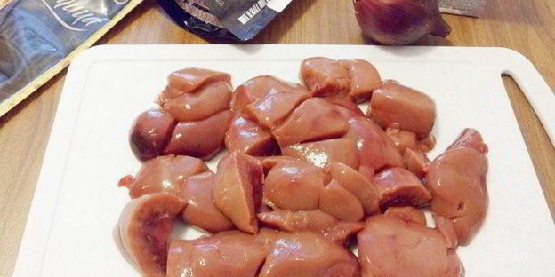 телячьи почки в соусе из горчицы и джема