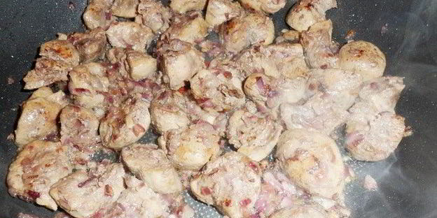 телячьи почки в соусе из горчицы и джема