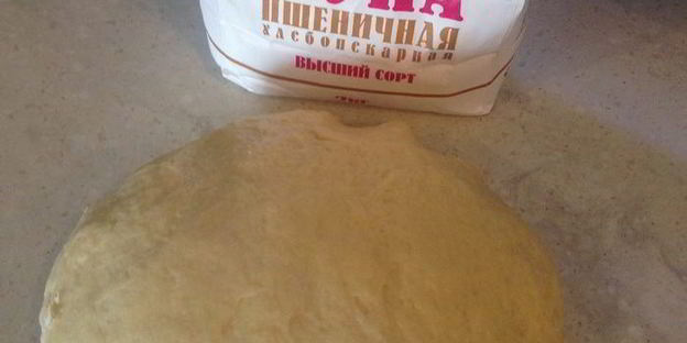 творожная коса с джемом