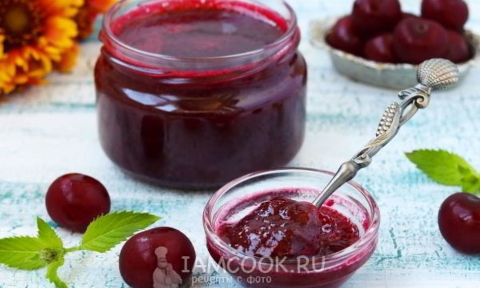Рецепт вишневого джема без косточек