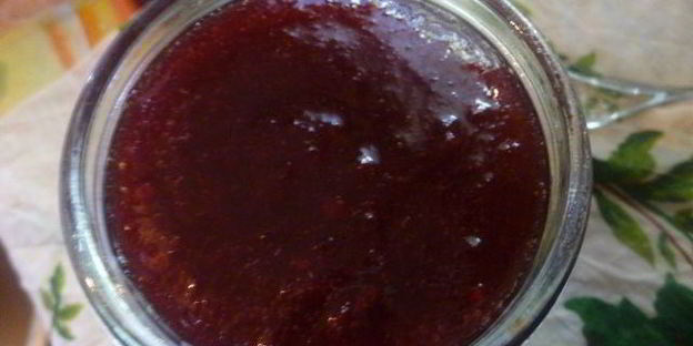 яблочно-терновый джем