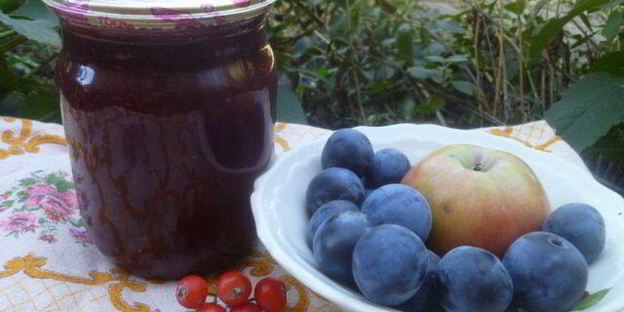 яблочно-терновый джем