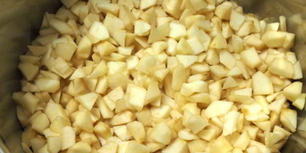 яблочный джем с карамелью