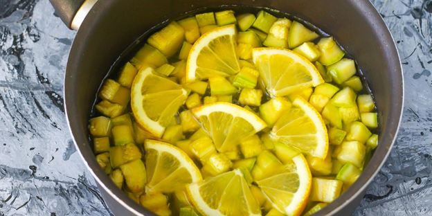 кабачки с ананасовым соком на зиму