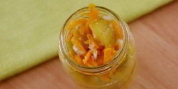 кабачки с морковкой на зиму