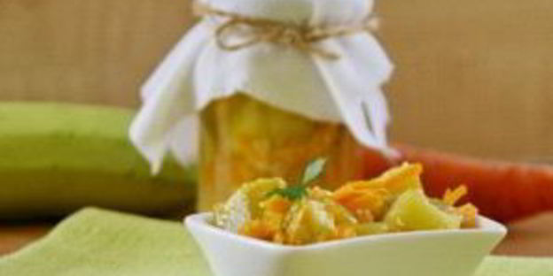 кабачки с морковкой на зиму