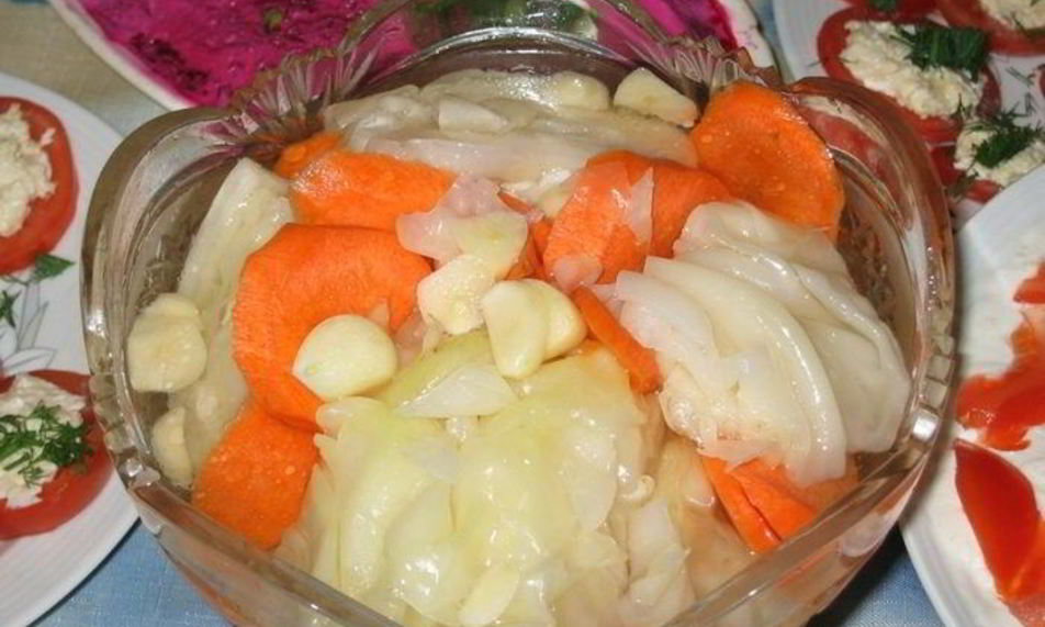 Рецепт капусты на зиму