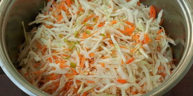 капуста с баклажанами на зиму