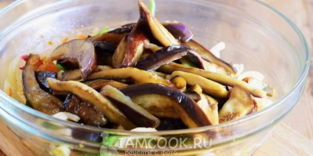 хе из баклажанов на зиму