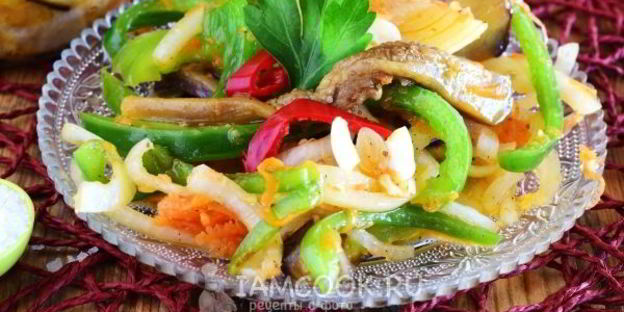 хе из баклажанов на зиму