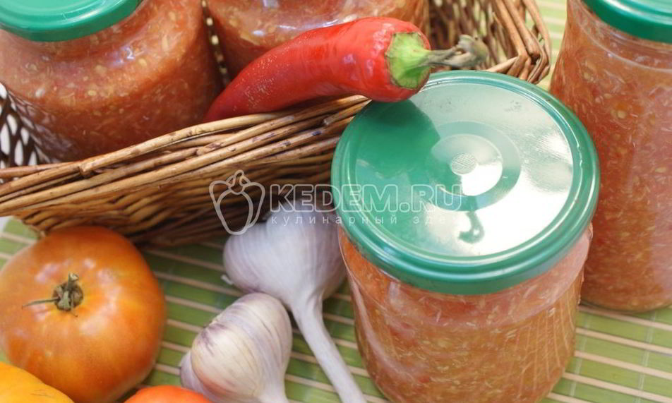 Рецепт хреновины на зиму