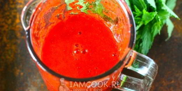 клубничное пюре на зиму