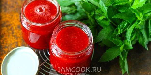 клубничное пюре на зиму