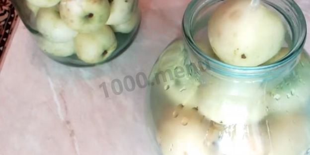 антоновка на зиму компотом