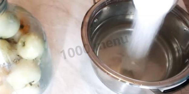 антоновка на зиму компотом