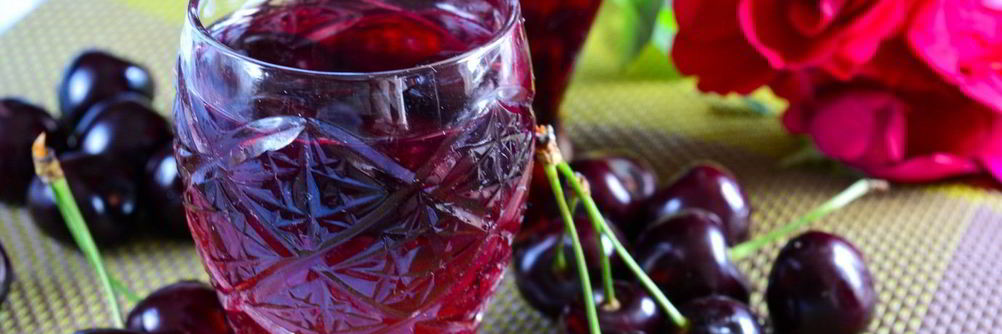 Быстрый компот из черешни