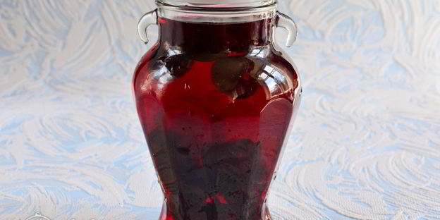 быстрый компот из черешни